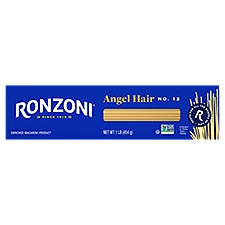 Ronzoni Angel Hair Pasta, 16 oz, Quick Cook, Non-GMO Capelli D'Angelo