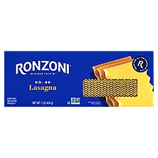 Ronzoni Lasagna No. 80 Pasta, 16 oz