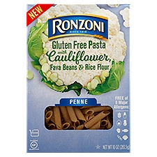 Ronzoni Penne Gluten Free Pasta with Cauliflower, Fava Beans & Rice Flour, 10 oz