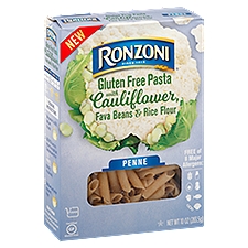 Ronzoni Gluten Free Penne with Cauliflower, Fava Beans & Rice Flour, Pasta, 10 Ounce