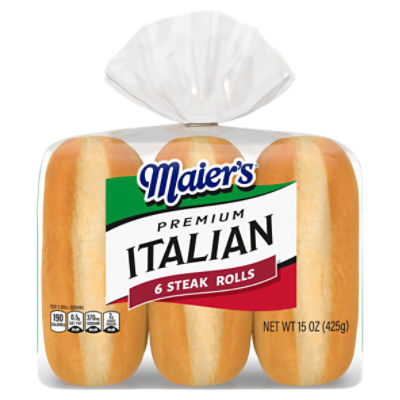 Maier's Premium Italian, Steak Rolls