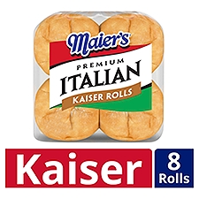 Maier's Premium Italian Kaiser Rolls, 8 count, 1 lb
