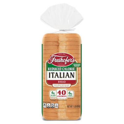 Freihofer's Unseeded Italian Bread with Reduced Calorie, 16 oz