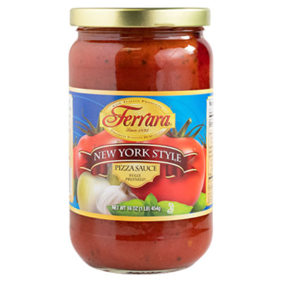 Ferrara New York Style Pizza Sauce, 16 oz, 16 Ounce