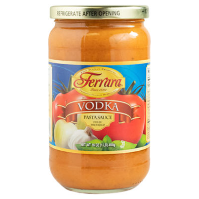 Ferrara Vodka Pasta Sauce, 16 oz