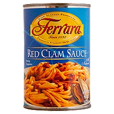 Ferrara Red Clam Sauce, 15 oz