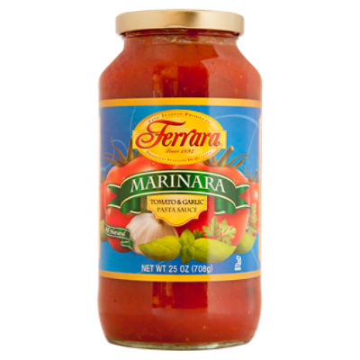 Ferrara Marinara Tomato & Garlic Pasta Sauce, 25 oz