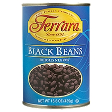 Ferrara Black Beans, 15 Ounce