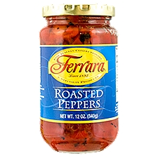 Ferrara Roasted, Peppers, 12 Fluid ounce