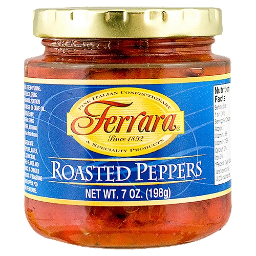 Ferrara Roasted Peppers, 7 oz
