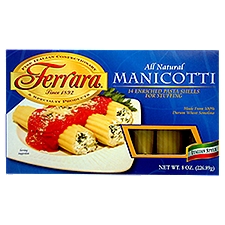 Ferrara Manicotti Pasta, 8 oz