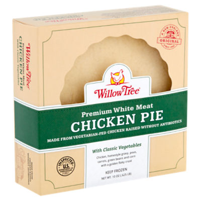 Willow Tree Premium White Meat Chicken Pie with Classic Vegetables, 10 oz