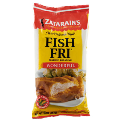 Zatarain's Fish Fry - Plain, 10 oz