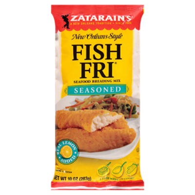 Zatarain's Fish Fri New Orleans Style Seasoned Seafood Breading Mix, 10