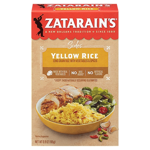Zatarain's Sides Yellow Rice, 6.9 oz