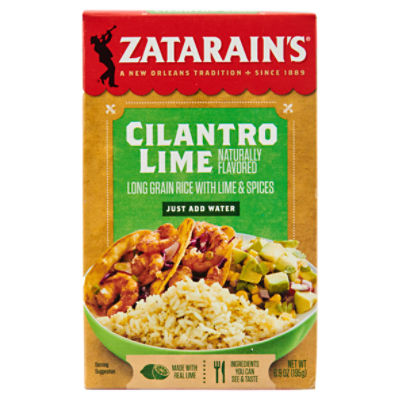 Zatarain's Cilantro Lime Rice, 6.9 oz