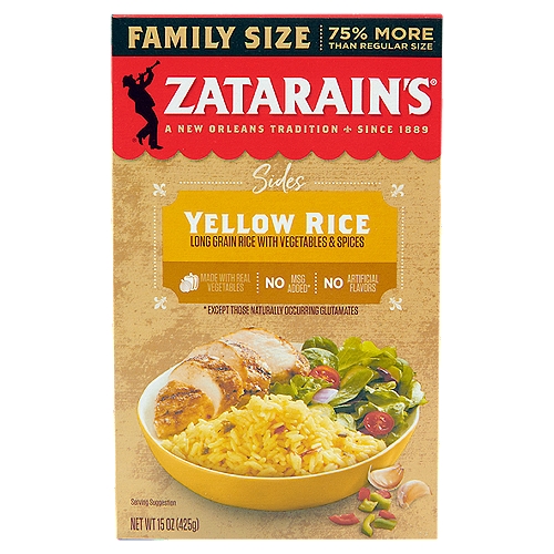 Zatarain's Yellow Rice 15 oz