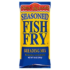New Orleans Seasoned Fish Fry, Breading Mix, 10 Ounce