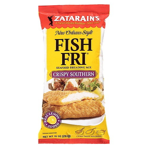 Zatarain's Fish Fry - Crispy Southern, 10 oz