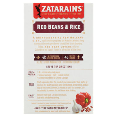 Buy Zatarain'S Red Beans And Rice ( 227g / 8oz