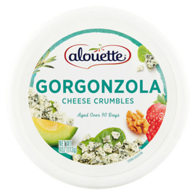 Alouette Alouette Gorgonzola Crumbled Cheese, 4 oz, 4 Ounce 