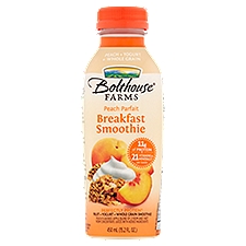 Bolthouse Farms Low Fat Peach Parfait Breakfast Smoothie, 15.2 fl oz, 15 Fluid ounce