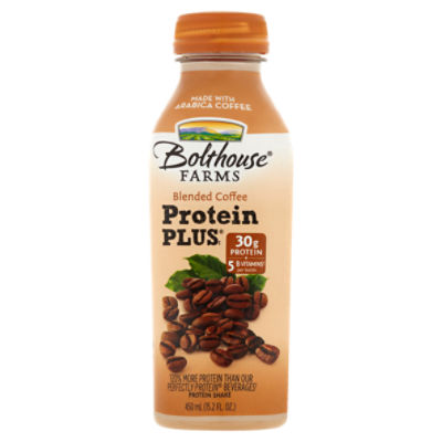 Bolthouse Farms Protein Plus Blended Coffee Protein Shake, 15.2 fl oz, 15.2 Fluid ounce