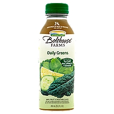 Bolthouse Farms Daily Greens, 100% Fruit & Vegetable Juice, 15.2 Ounce