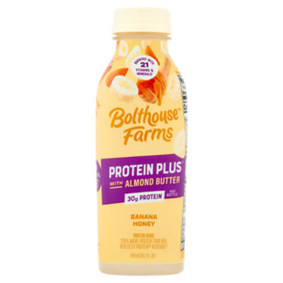 Bolthouse Farms Protein Plus Banana Honey with Almond Butter Protein Shake, 15.2 fl oz