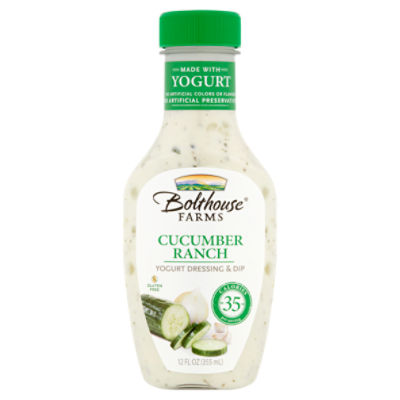 Bolthouse Farms Cucumber Ranch Yogurt Dressing & Dip, 12 fl oz
