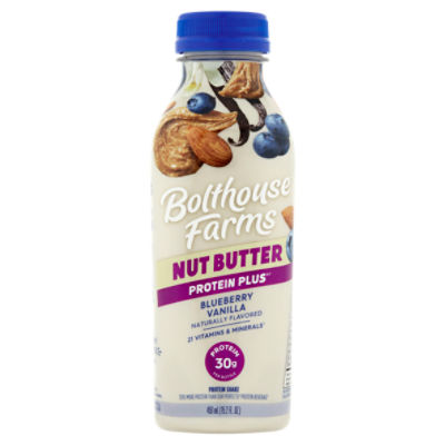 Bolthouse Farms Protein Plus Blueberry Vanilla Nut Butter Protein Shake, 15.2 fl oz