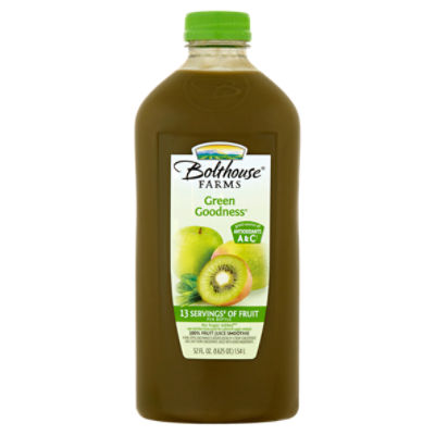 Bolthouse Farms Green Goodness 100% Fruit Juice Smoothie, 52 fl oz, 52 Fluid ounce