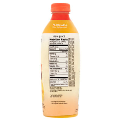 Bolthouse Farms Mango Juice Nutrition Facts | Besto Blog