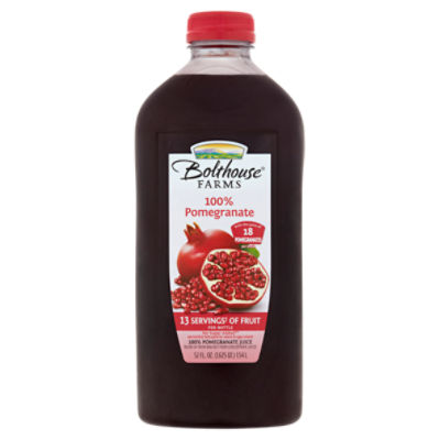Bolthouse Farms 100% Pomegranate Juice, 52 fl oz, 52 Fluid ounce