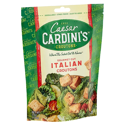 Caesar Cardini's Gourmet Cut Italian Croutons, 5 oz