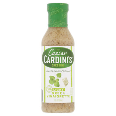 Caesar Cardini's Light Greek Vinaigrette Dressing, 12 fl oz