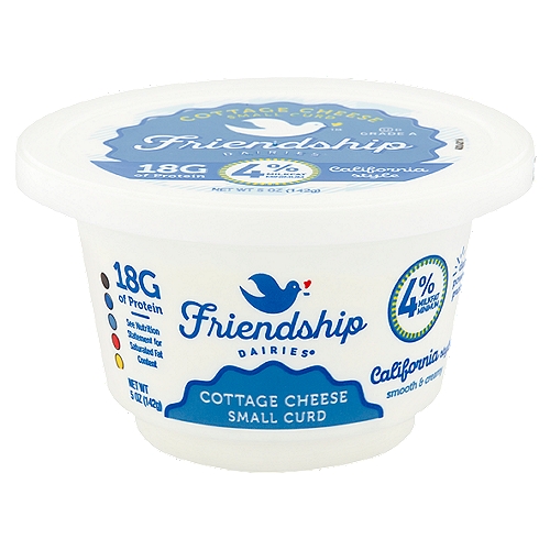 Friendship Dairies Small Curd Cottage Cheese, 5 oz