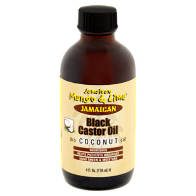 Jamaican Mango & Lime Coconut Jamaican Black Castor Oil, 4 fl oz