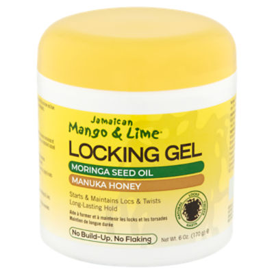 Jamaican Mango & Lime Moringa Seed Oil Manuka Honey Locking Gel, 6 oz