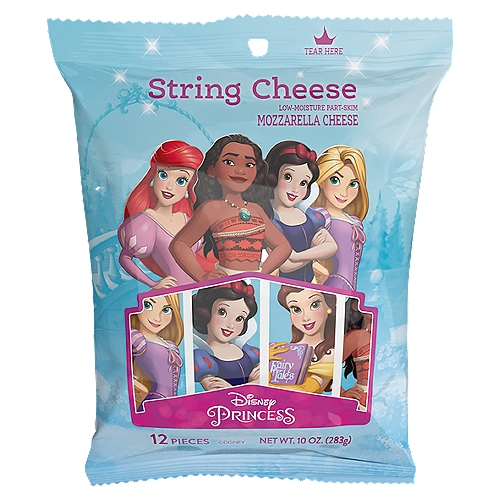 Disney FROZEN II Mozzarella String Cheese, 12 count, 10 oz
