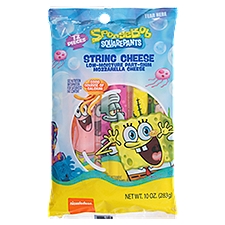 SpongeBob SQUAREPANTS String, Cheese, 10 Ounce