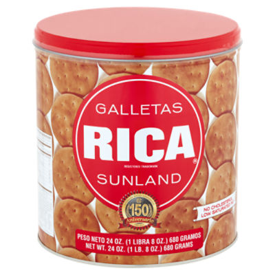 Galletas Rica Sunland Cookies, 24 oz