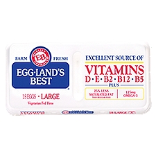 Eggland's Best 18ct Large White Eggs, 18 Each
