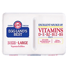 Eggland's Best 24ct Large White Eggs