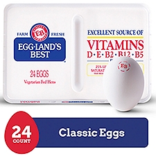 Eggland's Best Classic Large White Eggs, 24 count