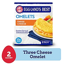 Eggland's Best Three Cheese Frozen Omelet, 2 count, 7.8 Ounce
