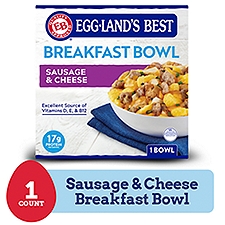 Eggland's Best Sausage & Cheese Frozen Breakfast Bowl, 7 ounce, 7 Ounce