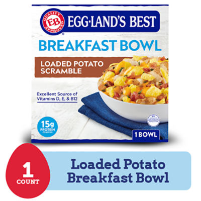Eggland's Best Loaded Potato Scramble Frozen Breakfast Bowl, 7 ounce