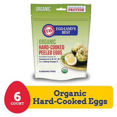 Eggland's Best Eggland's Best Organic Hard Cooked Eggs, 6 count, 9.3 Ounce 