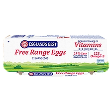 Eggland's Best Free Range Large Brown Eggs, 12 count, 24 oz, 12 Each